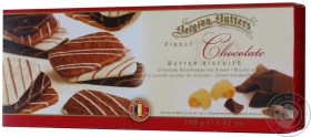 Печиво Belgian Butters шоколадне Finest Chocolate 100г