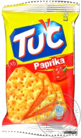 Крекер солоний Tuc паприка 21г