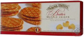 Печиво Belgian Butters вафельне Finest Waffle crisps 100г