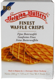Печиво Belgian Butters мигдальне Finest Waffle crisps 200г