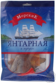 Янтарная Морские с перцем солено-сушеная 70г Украина