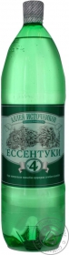 Вода сильногазована мінеральна Есентуки №4 КМР 1,5л