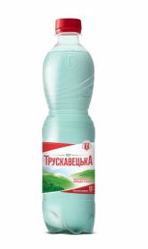 Вода Трускавецкая Хрустальная сильногазированная пластиковая бутылка 500мл Украина