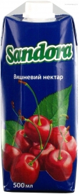 Нектар Sandora Вишня 0,5л