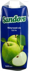 Сік Sandora Яблуко 0,5л