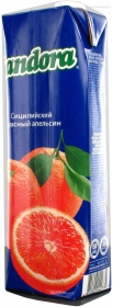 Соковый напиток Сандора Сицилийский красный апельсин 1л Украина