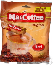 Напій кавовий 3в1 MacCoffee mini 12г