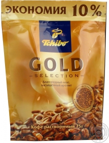 Кава розчинна Tchibo Gold Selection м/у 75г