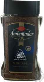 Кава розчина Ambassador Blue Label с/б 190г