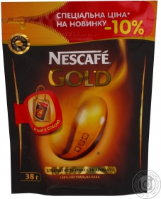 Кава роз.Nescafe Gold м/у 38г