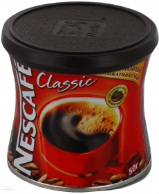 Кава розчинна Nescafe Classic з/б 50г