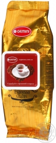Кава в зернах натуральна Gemini смажена Espresso grains в/г в/у 250г