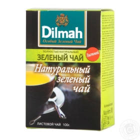 Чай Dilmah крупнолистовой зеленый 100г