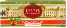 Чай зелений Плід пристрасті Hyleys пакет з/я 1,5г*25шт