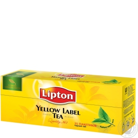 Чай чорний Yellow Label Саншайн Lipton пакет з/я 2г*25шт