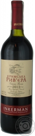 Вино червоне напівсолодке Кримська рів&#39;єра Інкерман 0,75л