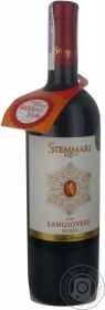 Вино червоне напівсухе Sangiovese Stemmari Nosio S.p.A. 0,75л