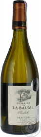 Вино біле сухе Viognier Domaine de la Baume Grands Chais de France 0,75л