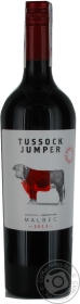 Вино червоне сухе Malbec Tussock Jumper 0,75л