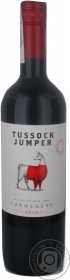 Вино червоне сухе Carmenere Tussock Jumper 0,75л