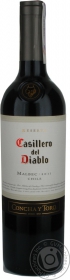 Вино червоне сухе Casillero del Diablo Malbek 0,75л