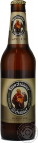 Пиво Franziskaner Hefe Weissbier пляшка 0,355л