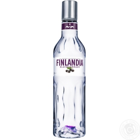 Горілка Finlandia Vodka Blackcurrant 37,5% 0,5л