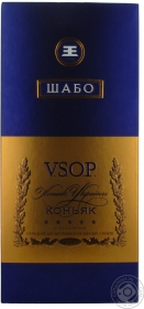 Коньяк Шабо V.S.O.P.орд. п.уп. 40%0,5л