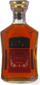 Коньяк Шабо 1788 орд.спец.найм.40% 0,5л