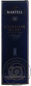 Коньяк Martell Cordon Blue 40% в коробці 0,7л