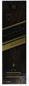 Віскі Johnnie Walker Double Black кор. 0,7л