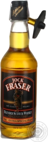 Віскі Шотландське купажоване Jock Fraser 0,5л