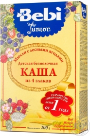 Мюслі с лісовими ягодами Bebi junior 200г