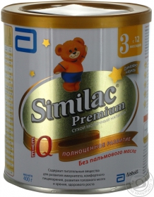 Замінник грудного молока Similac Premium 3 400г