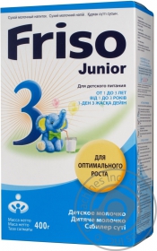 Суміш Фрісолак 3 Джуніор Friso 400г