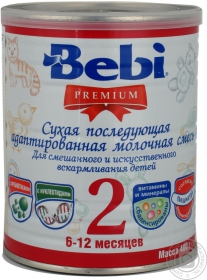 Замінник грудного молока Беби 2 Преміум 6-12міс