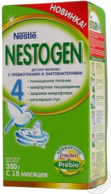 Суміш молочна суха Nestle Nestogen 4 350г