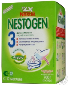 Суміш молочна суха Nestle Nestogen 3 700г