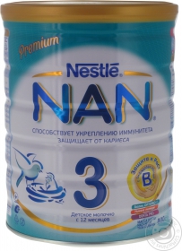 Суміш молочна суха Nestle NAN 3 800г