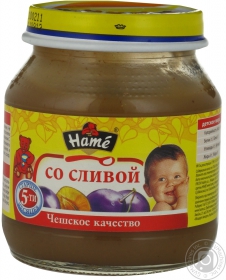 Пюре Hame сливове 125г