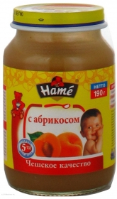 Пюре Hame абрикосове 190г