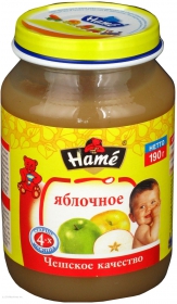 Пюре Hame яблучне 190г