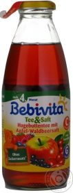 Сок Бебивита фруктово-ягодный с шиповниковым чаем 500мл Германия