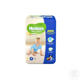 Підгузники Huggies Ultra Comfort 4 8-14кг для хлопчиків 19шт