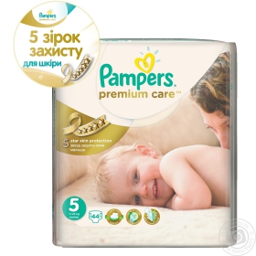 Підгузники Pampers Premium Care 5 Junior Економ 44шт