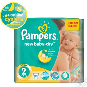 Підгузники Pampers ML JP 2 Mini 94шт