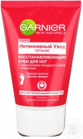 Крем для відновлення шкіри ніг Garnier Intensive для дуже сухої шкіри 100мл