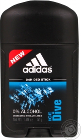 Дезодорант Adidas Ice Dive Stick 51г