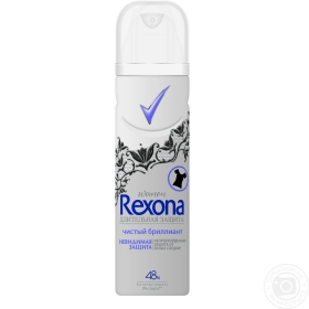 Дезодорант Rexona Чистый бриллиант для женщин 150мл Россия