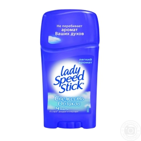 Дезодорант Lady Speed ​​Stick Свежесть облаков для женщин 45г